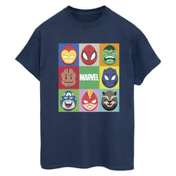Marvel - T-shirt - Femme (Bleu marine)