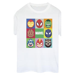 Marvel - T-shirt - Femme (Blanc)