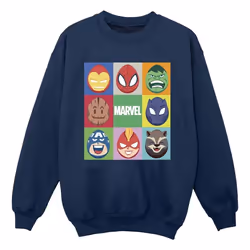 Marvel - Sweat - Garçon (Bleu marine)