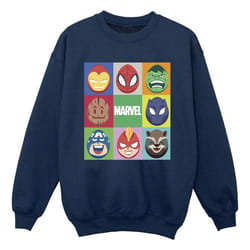 Marvel - Sweat - Garçon (Bleu marine)