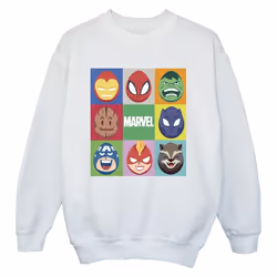 Marvel - Sweat - Garçon (Blanc)
