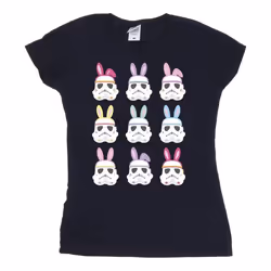 Star Wars - T-shirt - Femme (Bleu marine)