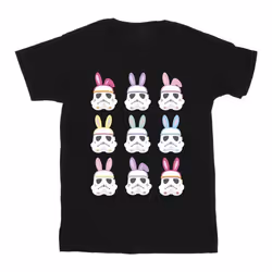 Star Wars - T-shirt - Fille (Noir)
