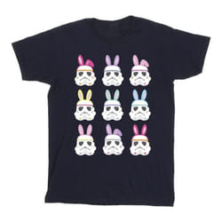 Star Wars - T-shirt - Fille (Bleu marine)