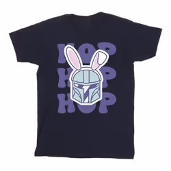 Star Wars - T-shirt THE MANDALORIAN HOP INTO EASTER - Homme (Bleu marine)