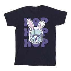 Star Wars - T-shirt THE MANDALORIAN HOP INTO EASTER - Homme (Bleu marine)