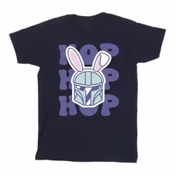 Star Wars - T-shirt THE MANDALORIAN HOP INTO EASTER - Homme (Bleu marine)