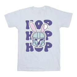 Star Wars - T-shirt THE MANDALORIAN HOP INTO EASTER - Homme (Blanc)