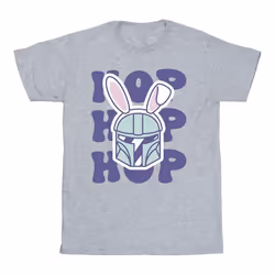 Star Wars - T-shirt THE MANDALORIAN HOP INTO EASTER - Homme (Gris chiné)