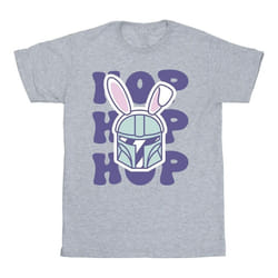 Star Wars - T-shirt THE MANDALORIAN HOP INTO EASTER - Homme (Gris chiné)