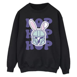 Star Wars - Sweat THE MANDALORIAN HOP INTO EASTER - Homme (Noir)