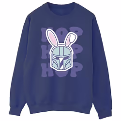 Star Wars - Sweat THE MANDALORIAN HOP INTO EASTER - Homme (Bleu marine)