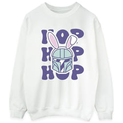 Star Wars - Sweat THE MANDALORIAN HOP INTO EASTER - Homme (Blanc)