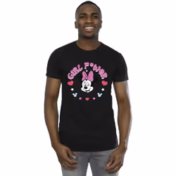 Disney - T-shirt GIRL POWER - Homme (Noir)