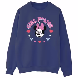 Disney - Sweat GIRL POWER - Homme (Bleu marine)