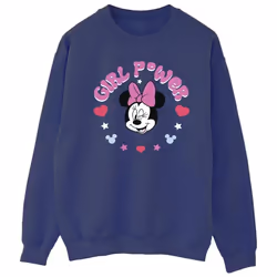 Disney - Sweat GIRL POWER - Homme (Bleu marine)