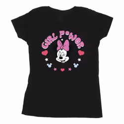 Disney - T-shirt GIRL POWER - Femme (Noir)
