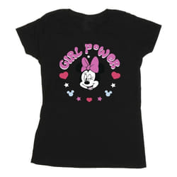 Disney - T-shirt GIRL POWER - Femme (Noir)