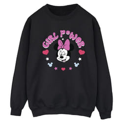 Disney - Sweat GIRL POWER - Femme (Noir)