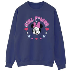 Disney - Sweat GIRL POWER - Femme (Bleu marine)