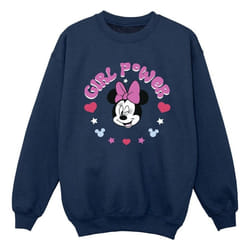 Disney - Sweat GIRL POWER - Garçon (Bleu marine)