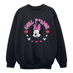 Disney - Sweat GIRL POWER - Fille (Noir)