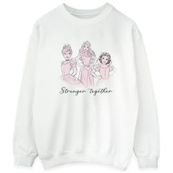 Disney - Sweat PRINCESSES STRONGER TOGETHER - Homme (Blanc)
