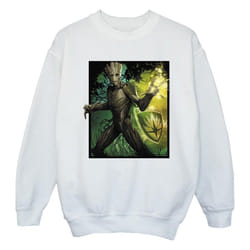Marvel - Sweat GUARDIANS OF THE GALAXY FOREST ENERGY - Fille (Blanc)