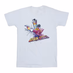 Marvel - T-shirt GUARDIANS OF THE GALAXY - Garçon (Blanc)