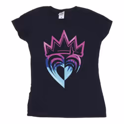 Disney - T-shirt DESCENDANTS - Femme (Bleu marine)