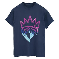 Disney - T-shirt DESCENDANTS - Femme (Bleu marine)