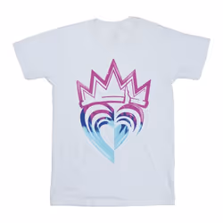 Disney - T-shirt DESCENDANTS - Fille (Blanc)