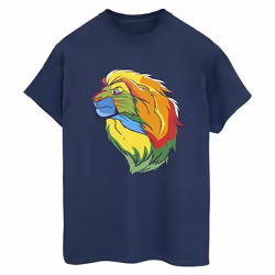 Disney - T-shirt THE LION KING - Femme (Bleu marine)