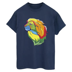 Disney - T-shirt THE LION KING - Femme (Bleu marine)