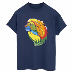 Disney - T-shirt THE LION KING - Femme (Bleu marine)