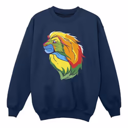 Disney - Sweat THE LION KING - Fille (Bleu marine)