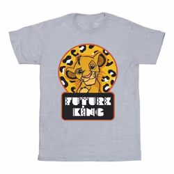 Disney - T-shirt THE LION KING FUTURE - Homme (Gris chiné)