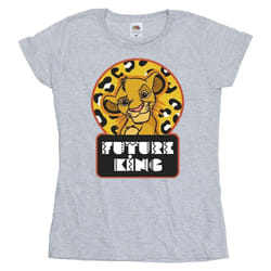 Disney - T-shirt THE LION KING FUTURE - Femme (Gris chiné)