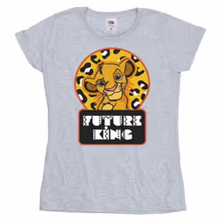 Disney - T-shirt THE LION KING FUTURE - Femme (Gris chiné)