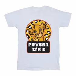 Disney - T-shirt THE LION KING FUTURE - Fille (Blanc)