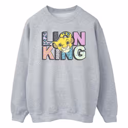 Disney - Sweat THE LION KING - Homme (Gris chiné)