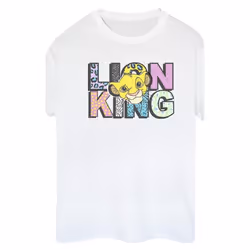 Disney - T-shirt THE LION KING - Femme (Blanc)