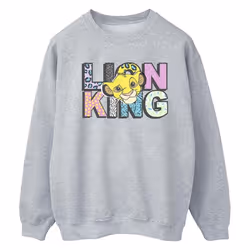 Disney - Sweat THE LION KING - Femme (Gris chiné)