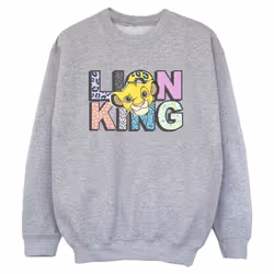 Disney - Sweat THE LION KING - Garçon (Gris chiné)