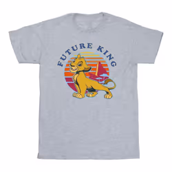 Disney - T-shirt THE LION KING FUTURE KING - Homme (Gris chiné)