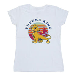 Disney - T-shirt THE LION KING FUTURE KING - Femme (Blanc)
