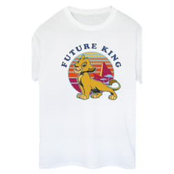 Disney - T-shirt THE LION KING FUTURE KING - Femme (Blanc)