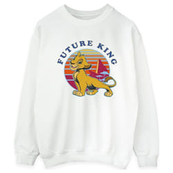 Disney - Sweat THE LION KING FUTURE KING - Femme (Blanc)