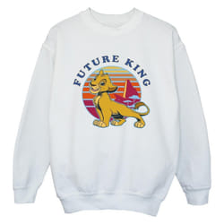 Disney - Sweat THE LION KING FUTURE KING - Garçon (Blanc)