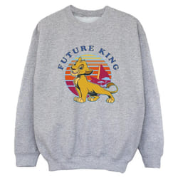 Disney - Sweat THE LION KING FUTURE KING - Garçon (Gris chiné)